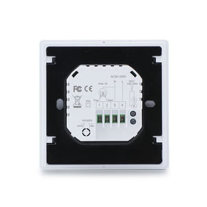 Becasmart BHT-009 Bouton Intelligent Thermostat Moderne 220V/24V Éclairage Dynamique 8 Chauffage Au <span class=keywords><strong>Sol</strong></span> Chaudière À Gaz pour Hôtels Salles De Bains - Product Image 2
