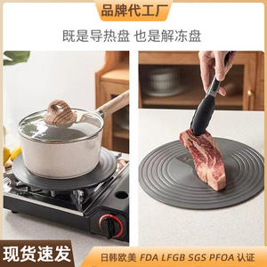 Aluminum Rapid Defrosting Plate 24Cm <b>Single</b> Gas Stove Heat Conduction Plate For Thawing Equipment - Product Image 5