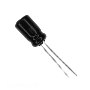 ตัวเก็บประจุแบบ ECE-A1HKA3R3B 3.3 uF 20% 50V เรเดียล th 3.3 uF ของแท้ - Product Image 1