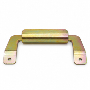 Attache métallique OEM personnalisée en acier Q235 estampé, plaquée zinc doré, résistante à la corrosion, pour outils de câblage télécom - Product Image 3