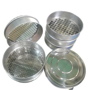 Perforated Plate Test Sieve 200mm Round Hole 1mm to 63mm for Coarse <b>Aggregate</b> & Grain Testing - Product Image 1