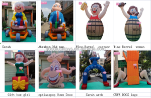 Publicidad muñeca inflable 4m Holanda inflable dibujos animados Países Bajos dibujos animados inflable <span class=keywords><strong>Abraham</strong></span> y Sarah - Product Image 6