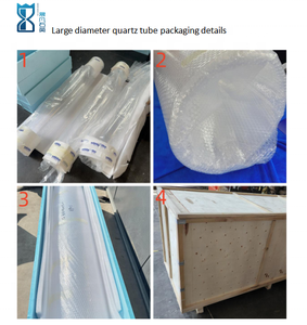 Fabricant de grands tubes en <span class=keywords><strong>verre</strong></span> de quartz résistants à la chaleur tubes en <span class=keywords><strong>verre</strong></span> de silice fondue transparente tuyau en <span class=keywords><strong>verre</strong></span> de quartz - Product Image 5