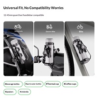Support universel pour bouteille d'eau Kewig pour vélo et moto, porte-gobelet étanche pour VTT et trottinette