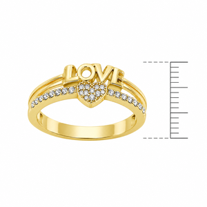 Anello con lettera d'amore per donna, accessorio da dito in stile minimalista per l'uso quotidiano - Product Image 5