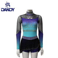 Uniformes Cheerleading par sublimation Uniformes de concours de lycée avec Mystique