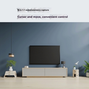 Original T6 Bàn phím mini Hot Bán 2.4 Gam không dây BT chức năng giọng nói chuột không khí có thể sạc lại pin Microphone điều khiển từ xa - Product Image 6