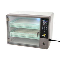 Incubateur à œufs entièrement automatique à haut taux d'éclosion, capacité de 50 œufs, type à rouleaux, petit incubateur à œufs automatique