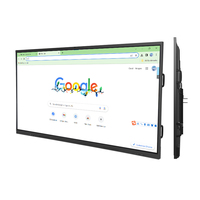 Tableau numérique interactif tactile IR 65 pouces 4K LCD pour bureau et école Ikinor IK65