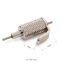 Pince de suspension OEM avec crochet de sortie central pour système de suspension, kit de fixation pour câble suspendu