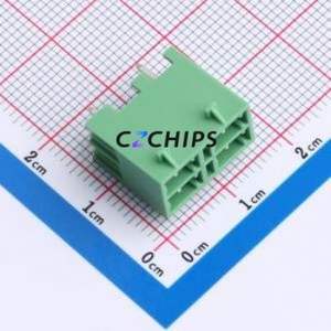 DB2EVHBG-3.5-2*2P-GN Plug-in Terminal Block Through hole,P=3.5mm Connector Board-to-Board / Socket Closed Snap Fixing 2x2P 3.5mm - Product Image 1