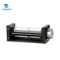 Ventilateur transversal 12/24V DC Série 030, pales en acier inoxydable, double roulement à billes, durée de vie de 70 000 heures, ventilateur de refroidissement OEM ODM