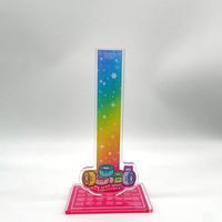 Support de Présentation en Acrylique Transparent pour Figurines de Dessins Animés, Décoration de Table, Présentoir de Cartes Photo, Vitrine de Collection
