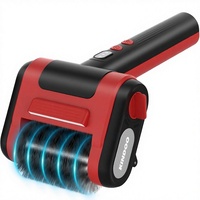 Brosse de nettoyage électrique rechargeable pour barbecue, en acier inoxydable sans poils, avec lumière LED pour grillades en extérieur