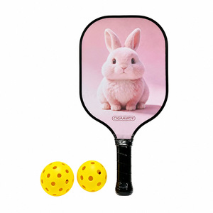 Ensemble de raquettes de pickleball en fibre de verre pour usage extérieur, résistant aux intempéries, prêt à l'emploi sur le terrain, avec balles et sac inclus – Pack économique - Product Image 6