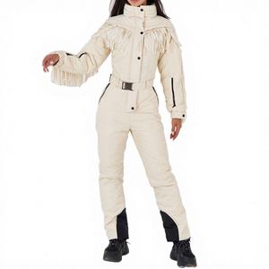 Conjunto de Chaqueta Cortavientos y Pantalón de Nieve Personalizado, Nuevo Estilo Invernal, Impermeable, Transpirable, Anti-UV, con Cierre, de Alta Calidad y Peso Medio - Product Image 3