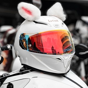 Motorcycle Helmet Cute Helmets For Adults Bubble Helmet Motorbike Open  Summer Vespa Supplies Jet Off-road