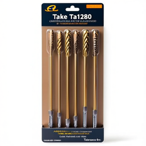 Ttake Ta1280 Universal <b>Tap</b> TiN Coated 40 Degree Helix Extra Long Series Tapered For Blind Holes Tolerance 6hx - Product Image 2