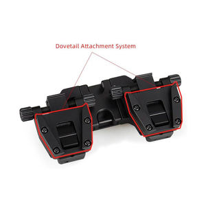 PVS-14ติดหมวกกันน็อคแบบสองตา Nvg L4อะแดปเตอร์ติด G24หมวกกันน็อคมองเห็นได้รวดเร็วสำหรับกลางคืนแว่นตาติดอาวุธ - Product Image 4