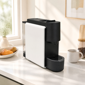 Machine à café à dosettes ESE Slim <span class=keywords><strong>avec</strong></span> pompe 19 bars, machine à expresso compacte pour le bureau - Product Image 1