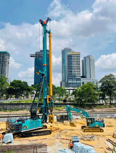 27m 1000mm 80kN <span class=keywords><strong>Micro</strong></span> Piles Petite Foreuse Rotative SWDM80S avec Moteur Euro5 - Product Image 2