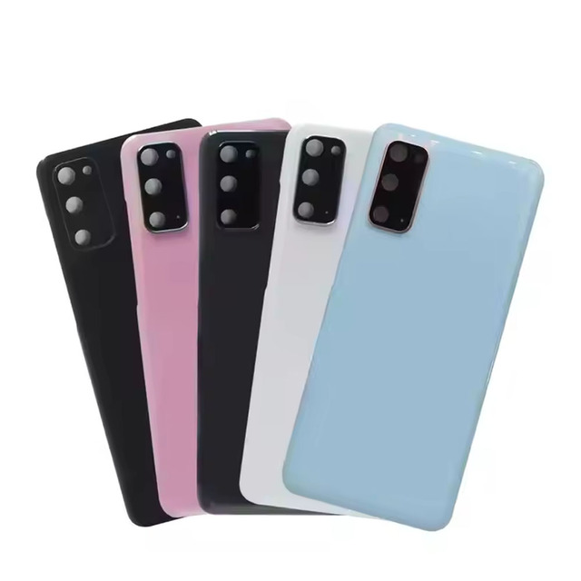 Mobile Phone Housing Back Bar Design Glass Door Case with Battery Cover for for S20/S20PLUS/S20ULTRA (ABS Material)
