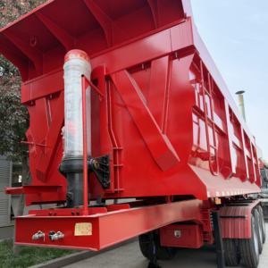 Semi-remorque à plateau fermé en acier à 3 essieux, 60 tonnes, type fourgon, pour marchandises sèches, avec une charge utile maximale de 70 000 kg, à vendre - Product Image 6