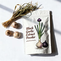 Extrait de Ail Noir Vieilli en Poudre de Qualité Alimentaire Fourni par l'Usine, Capsules d'Extrait d'Ail Noir Vieilli