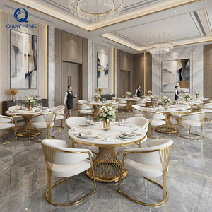 Großhandel Foshan Restaurant-Hochzeits-Esszimmertisch und -stuhl für High-End-Bankette, Hotelpartys, Vermietungen und kommerzielle Möbel für Events - Product Image 3