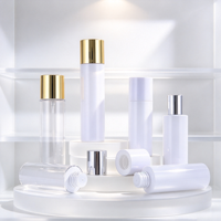 Bouteilles cosmétiques en PET PP 100ml-500ml Contenants cylindriques vides Emballage cosmétique Lotion Tonique Sérum Soins de la peau