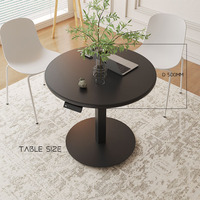 NOUVEAU Bureau d'ordinateur ergonomique moderne à une jambe en acier inoxydable noir, réglable en hauteur sur 3 niveaux, garantie 3 ans