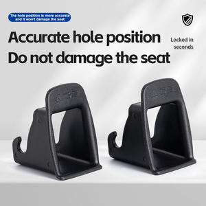 Vente directe usine <span class=keywords><strong>Installation</strong></span> facile 2 pièces Siège <span class=keywords><strong>auto</strong></span> enfant Rouge Fixation par rainure de guidage en PP - Product Image 5