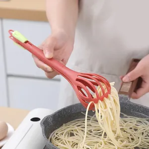 Batidor de Huevos Portátil Multifuncional de Plástico, Pinzas para Pasta, Pinzas para Alimentos, Mezclador Manual, Herramienta para Repostería - Product Image 4