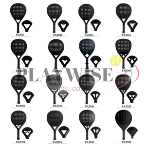 Nhà máy tùy chỉnh thiết kế riêng của bạn Vợt Tennis mái chèo Hot Bán 18K <span class=keywords><strong>Carbon</strong></span> <span class=keywords><strong>fibre</strong></span> padel vợt với mềm EVA - Product Image 6