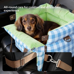 Coussin de siège auto imperméable deux-en-un pour animaux de compagnie, modèle A25409, pour chiens et chats, sécurité extérieure montée sur véhicule, toutes saisons - Product Image 3