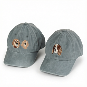 Gorras de Béisbol al por Mayor, sin Estructura, de Tela Vaquera Lavada, de 6 Paneles, con Logotipo Bordado Personalizado, para Uso Diario, Unisex - Product Image 1