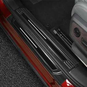 Panel de alféizar de puerta de coche, protección de la cubierta del tablero protector del umbral del maletero para <span class=keywords><strong>Audi</strong></span> <span class=keywords><strong>e</strong></span>-<span class=keywords><strong>tron</strong></span> 2022 2023 2024 2025 2026, accesorios Para Auto - Product Image 2