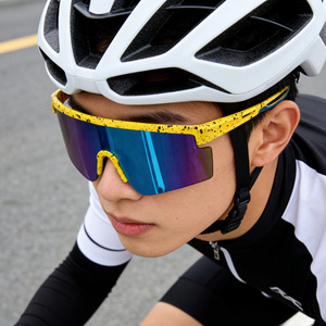 Xinshengyuan Cycling Sunglasses <b>Large</b> <b>Frame</b> Polarized UV400 Outdoor Sports Protective Glasses For Men Women - Product Image 5