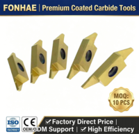 Plaquettes de coupe séparatrices en carbure série LT225.C100T, haute précision, tranchant super affûté, anti-vibration, anti-pliage pour tour CNC