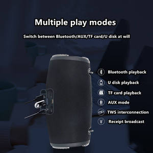 Haut-parleur <span class=keywords><strong>colonne</strong></span> portable haute puissance <span class=keywords><strong>pour</strong></span> extérieur, étanche IPX5, avec subwoofer, son surround stéréo 3D et batterie 1000-2000 mAh - Product Image 5