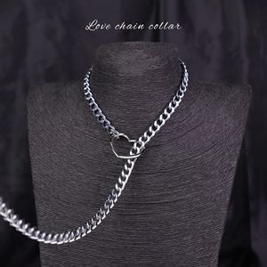 Collier à chaîne lourde, laisse <span class=keywords><strong>BDSM</strong></span>, outil de bondage, jeu de domination, entraînement soumis, dispositif de retenue pour couple - Product Image 3