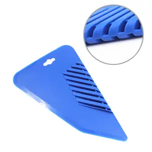 Factory Direct Environmentally Blue Putty Knife Wallpaper Scraper Plastic Scraper For Car Glass Window Use