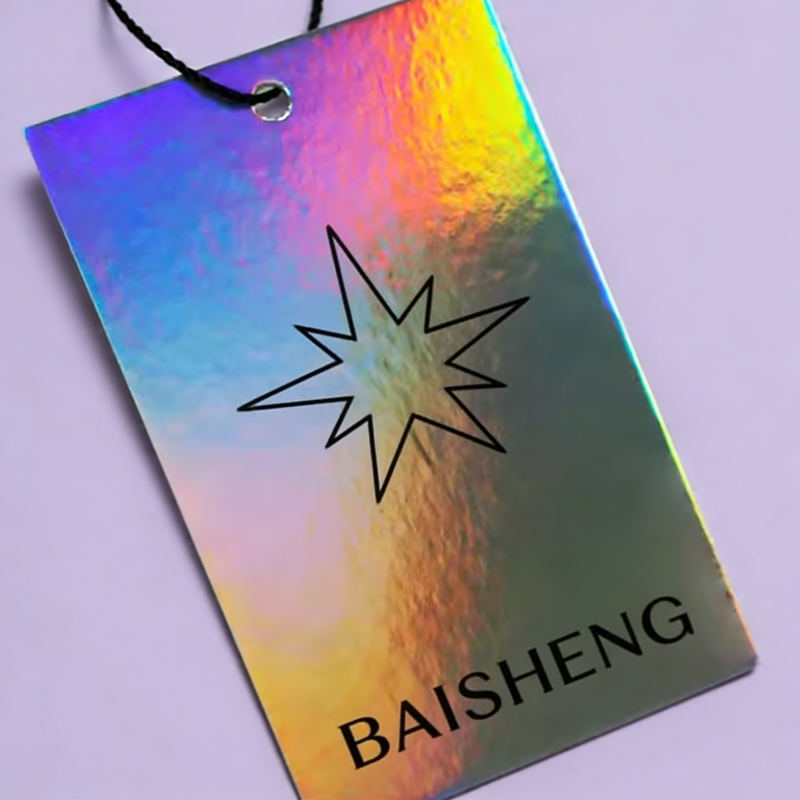 Custom Luxury Hanging Label With Hanging