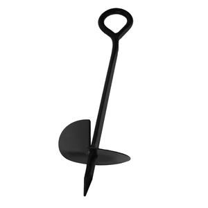 Ancre de tarière au sol Ancres de terre hélicoïdales Pole Post Drilling Ground Earth Screw Anchor Spikes For Greenhouse Plantation - Product Image 4