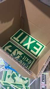 Letrero <span class=keywords><strong>de</strong></span> Tráfico Luminoso Personalizado <span class=keywords><strong>de</strong></span> Fábrica, Letrero <span class=keywords><strong>de</strong></span> Salida <span class=keywords><strong>de</strong></span> Emergencia y Paso para Entrada <span class=keywords><strong>de</strong></span> Escalera, Tablero <span class=keywords><strong>de</strong></span> Avisos - Product Image 5