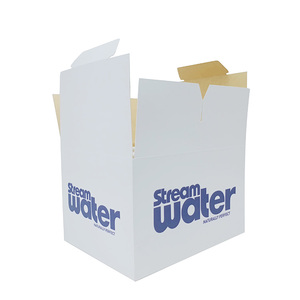 Customized Mineral <strong>Box</strong> <strong>Printing</strong> <strong>Water</strong> Packaging Corrugated Purified <strong>Water</strong> Folding Paper <strong>Box</strong> for <strong>Water</strong> Bottles - Product Image 1