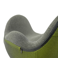 Coussin de siège ergonomique en forme d'œuf pour massage des hanches et des lombaires, idéal pour le bureau, support personnalisé OEM ODM
