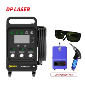 Apparecchiature di marca Laser DP 1500W raffreddamento ad aria portatile saldatrice Laser in fibra per saldatura di metalli