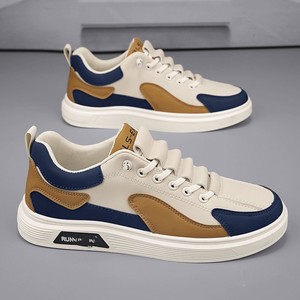 Baskets de sport décontractées pour hommes, respirantes, légères, à lacets, pour la marche, été-automne, antidérapantes, parfaites pour compléter votre tenue. - Product Image 3