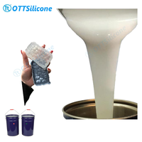 Caoutchouc de silicone RTV-2 souple pour la fabrication de moules en résine/bougie, caoutchouc de silicone liquide